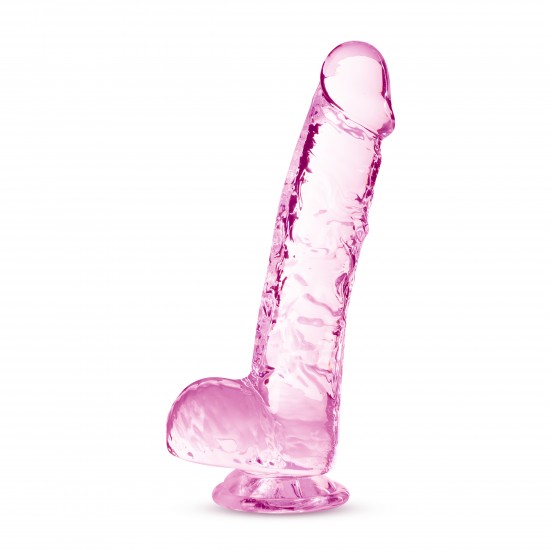 Para uma sensação realista, o vibrador de cristal de 15 cm da Naturally Yours foi feito para agradar. Esculpido à mão para um efeito realista, com a firmeza e flexibilidade ideais. A base com ventosa adere a quase qualqu
